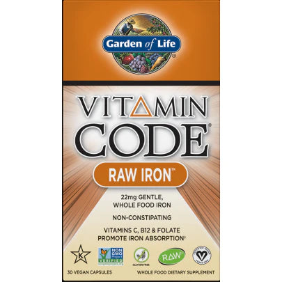 Raw Iron 30 vcaps H141603