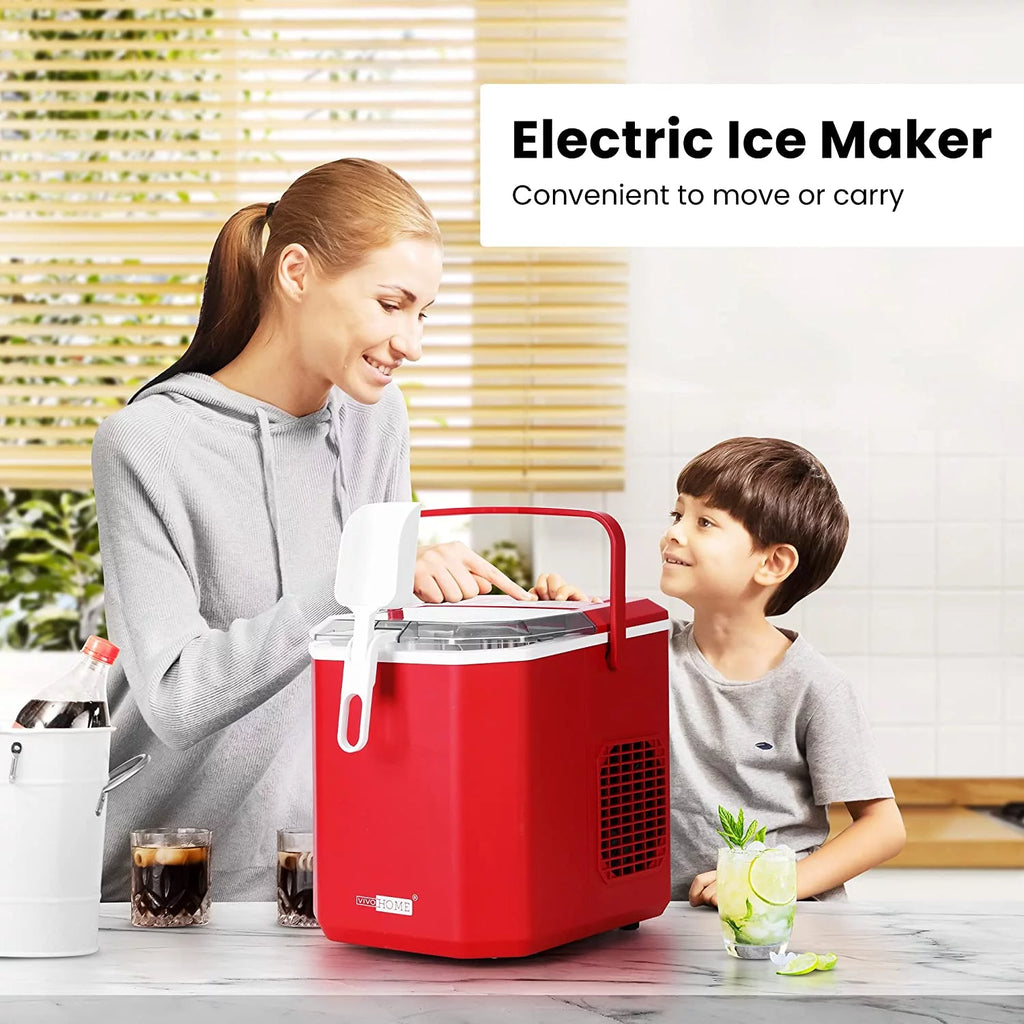 Portable Countertop Ice Maker with Scoop V7644