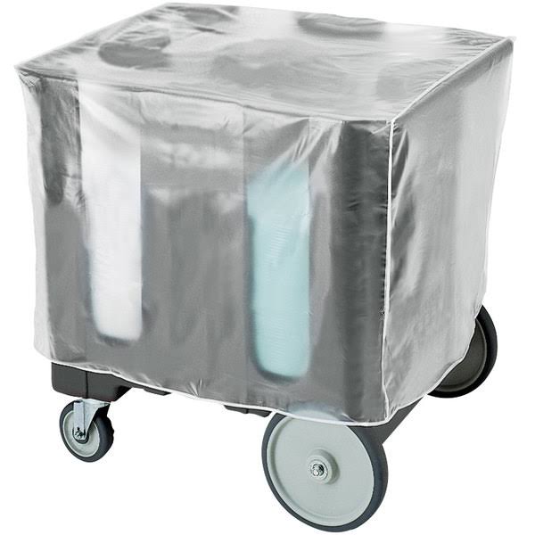 8-1/4x22 Polyethylene Dish Cart F813434