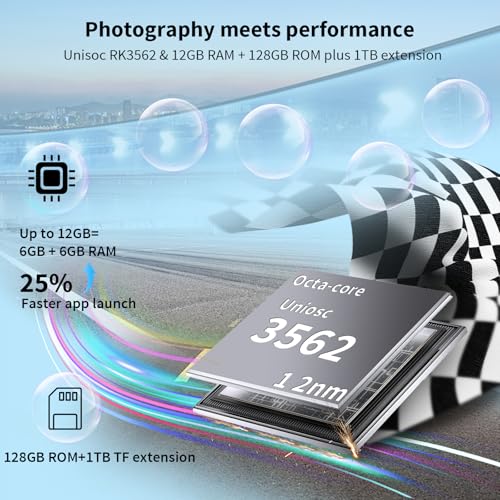 Android 14 Tablet with Keyboard, 12GB RAM, 128GB Storage, 10 Inch 2-in-1 Tablet U687630