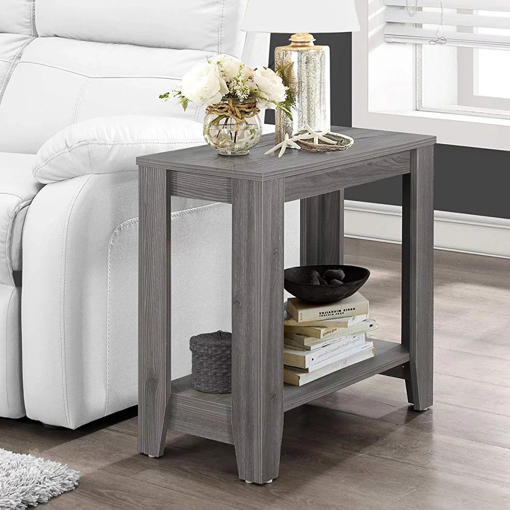 Grey Laminate Accent Table E174