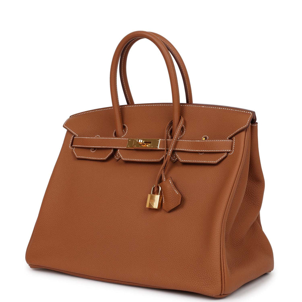Pre-owned Togo Leather Handbag M845
