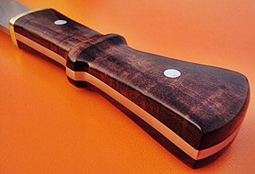 High Carbon Steel SEAX Knife with Rose Wood Handle J845