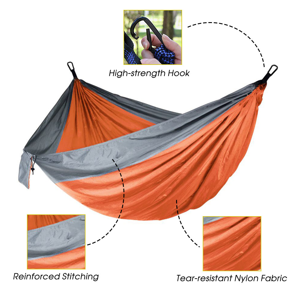 Double Camping Hammock for 2 Persons Portable Outdoor G359