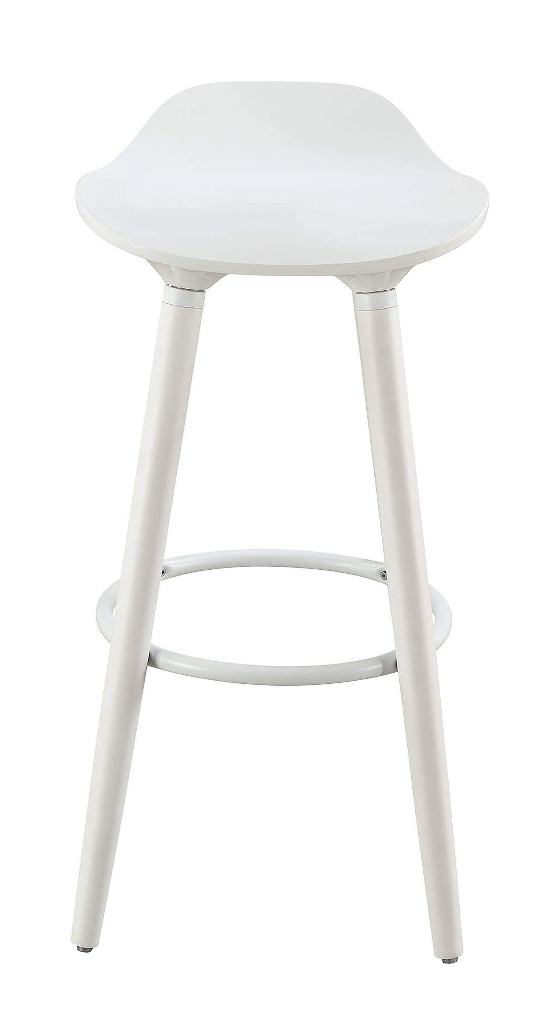 White Bar Stool J46989
