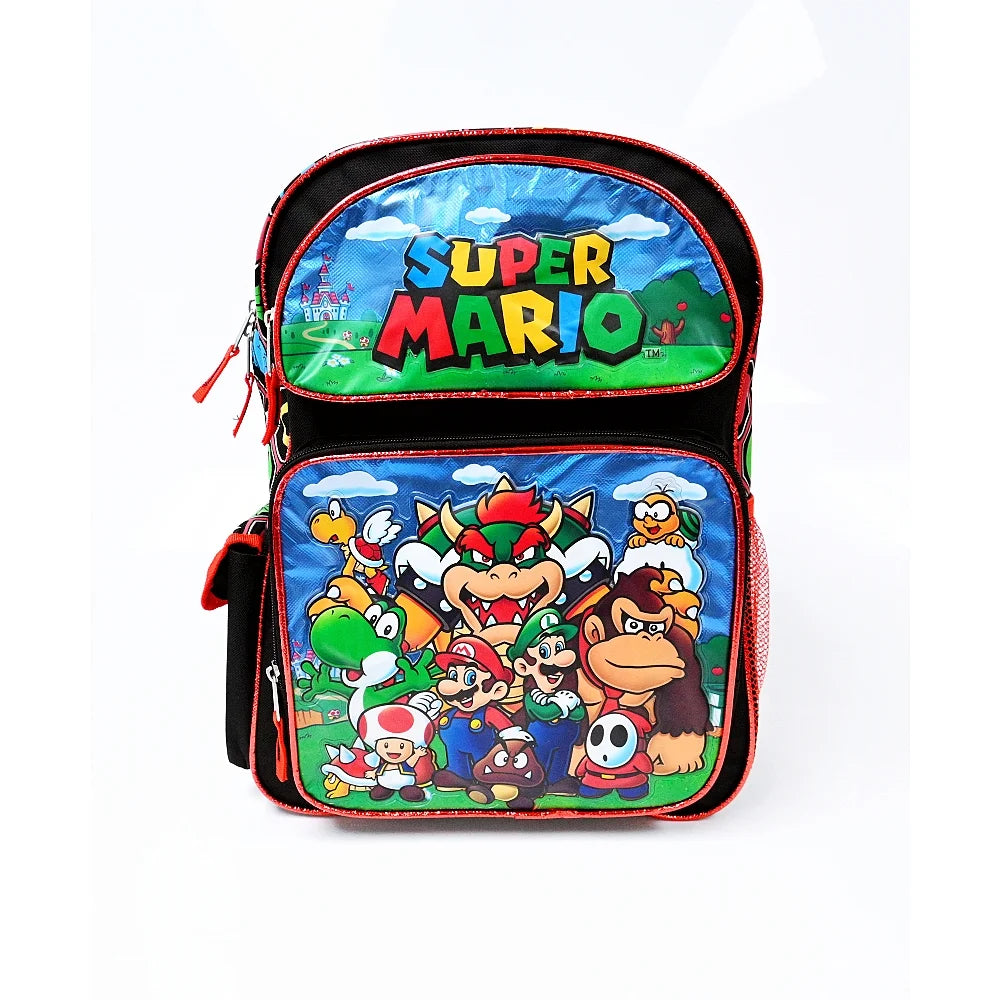 16" School Backpack with Lunch Bag E3452