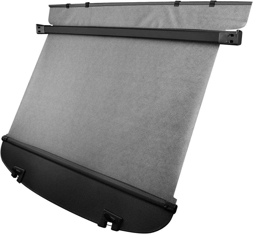 Black Retractable Rear Cargo Security Shield Shade Y207673