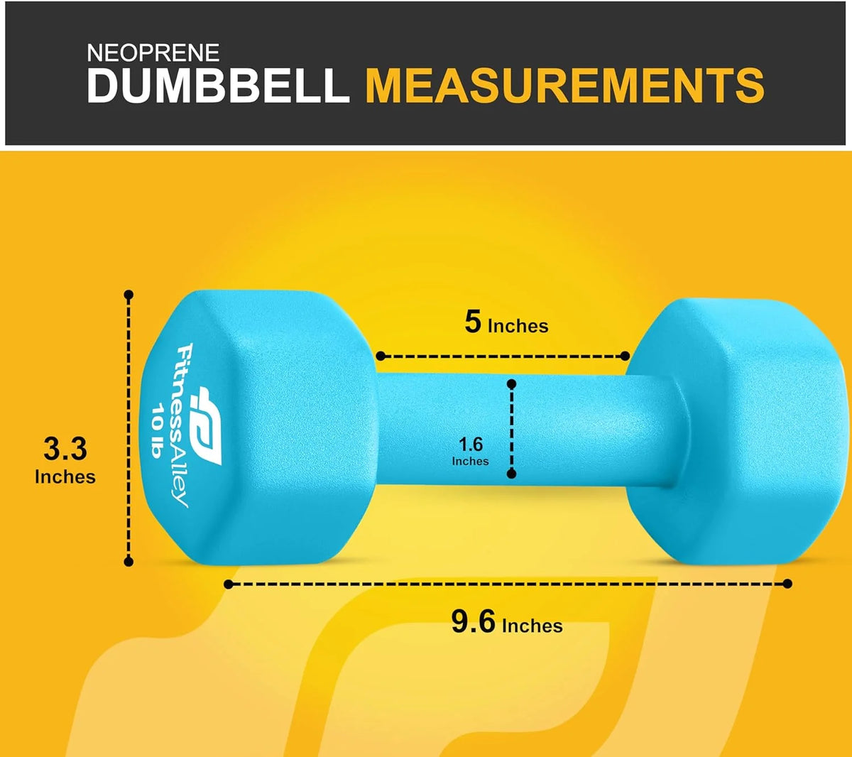 Neoprene Coated Dumbbells Set of 2 17.5 Pounds Y163637