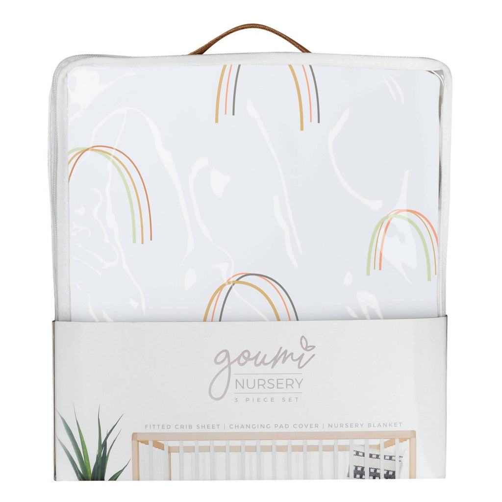Organic Cotton 3-Piece Crib Bedding Set O595495