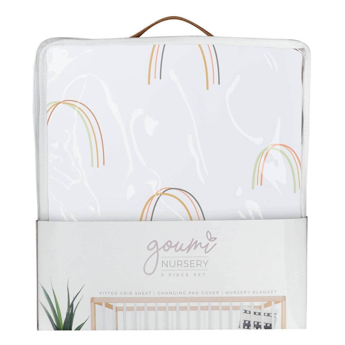 Organic Cotton 3-Piece Crib Bedding Set O595495