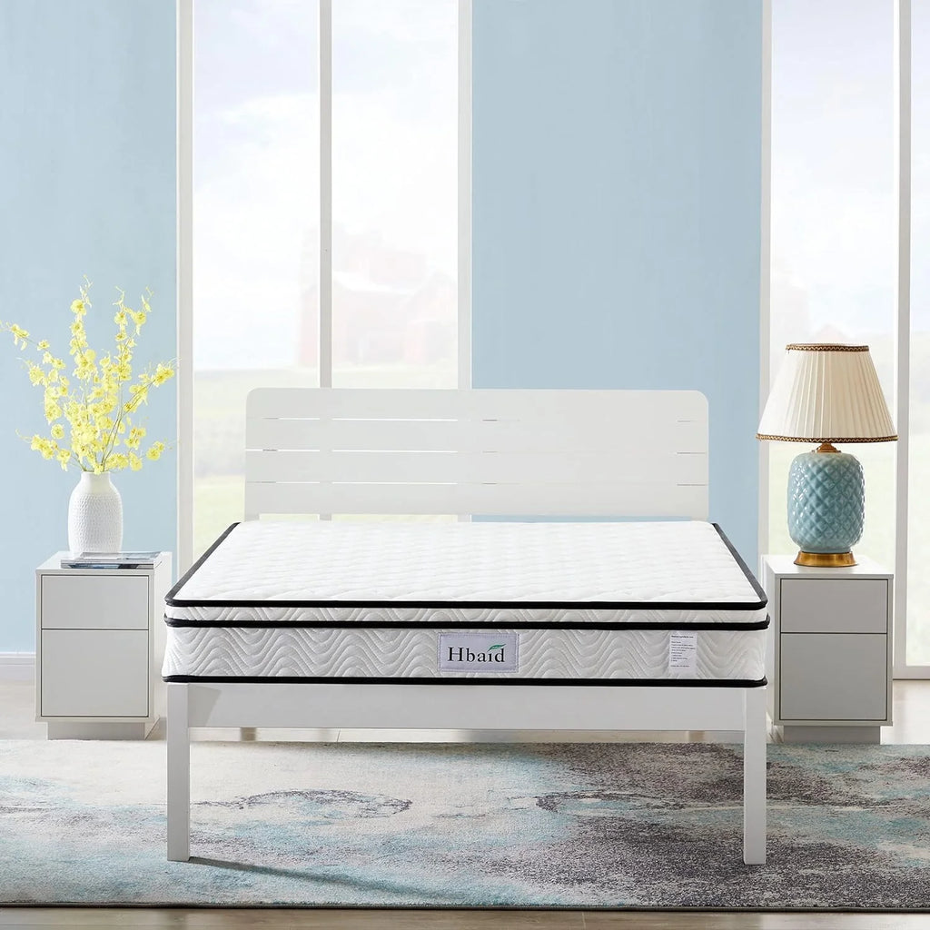 Queen 10 Inch Hybrid Mattress with Pocket Coils Y7630