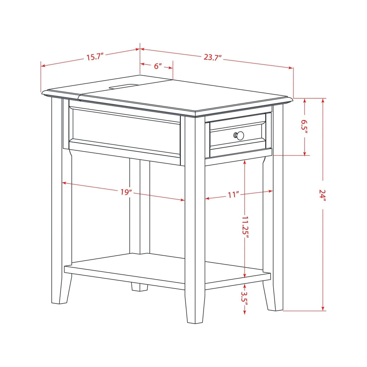 2 Piece Wood Bedroom Set N660410