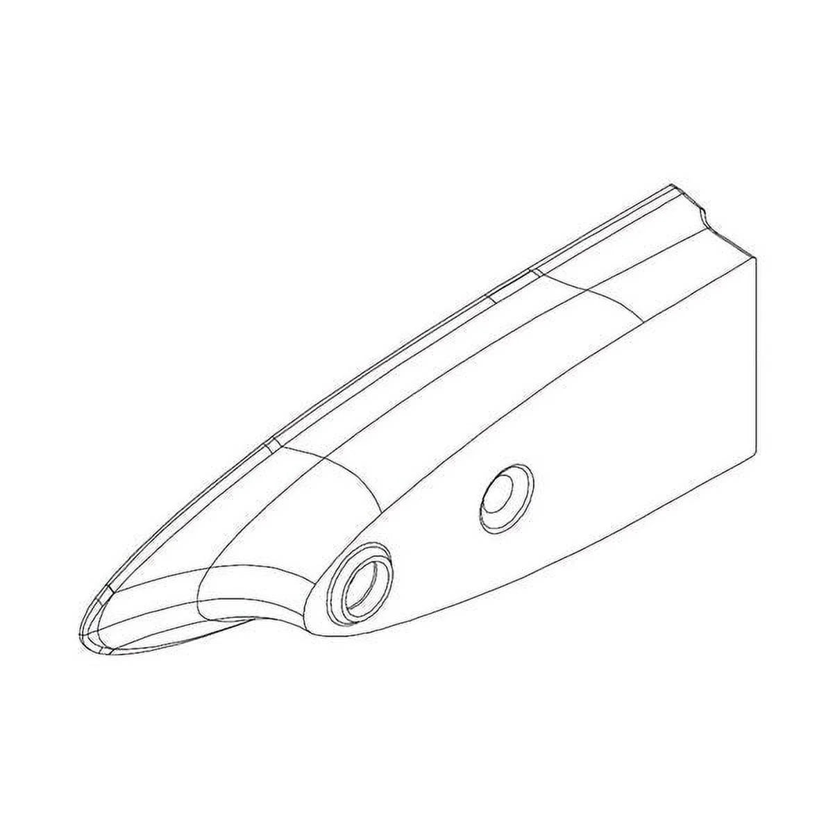 Range Oven Door Handle End Cap (Stainless) U420955