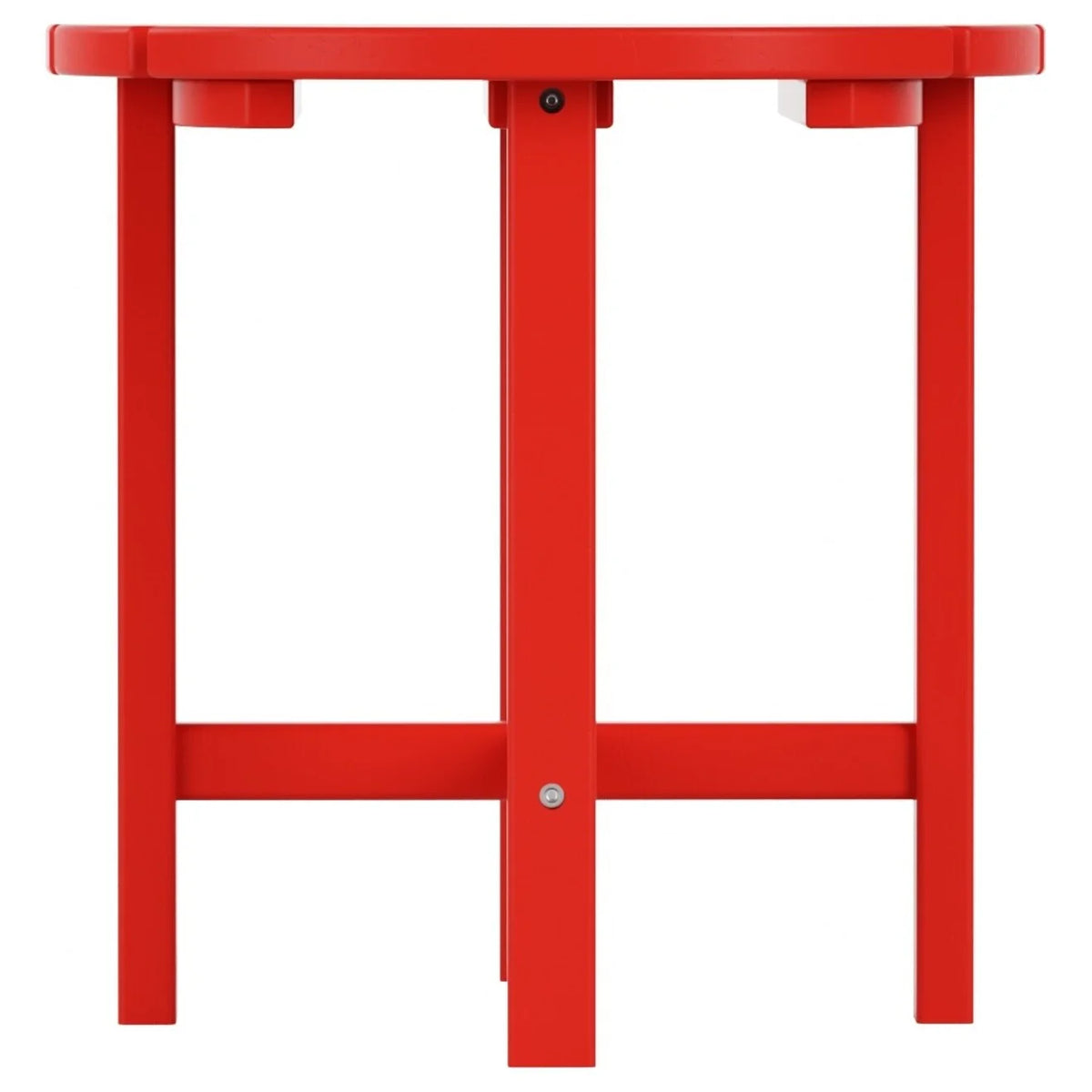 Red 18" Round Side Table T758882