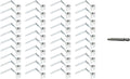 40 Pack Angled Railbolt with 5mm Hex Bit V53113