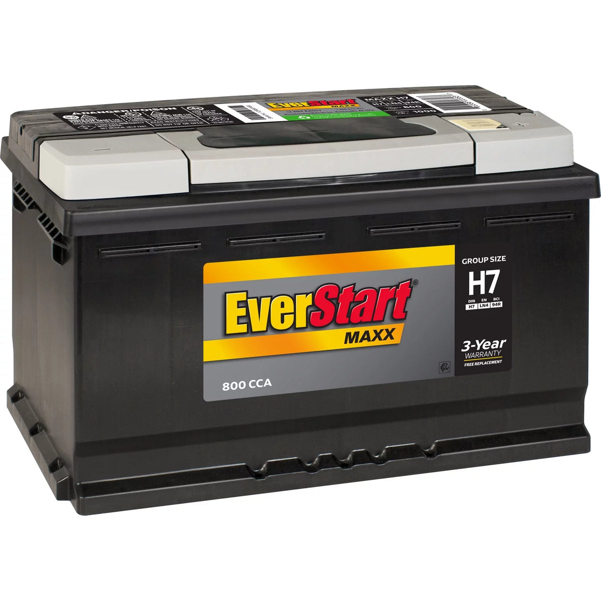 Lead Acid Automotive Battery Group Size H7 12 Volt 800 CCA K2869