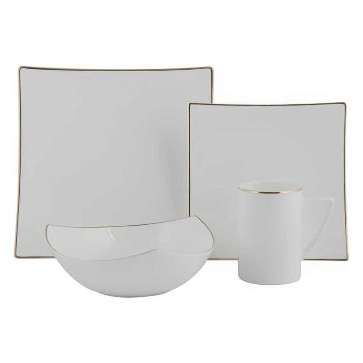 Gold 16 Piece Place Setting V426