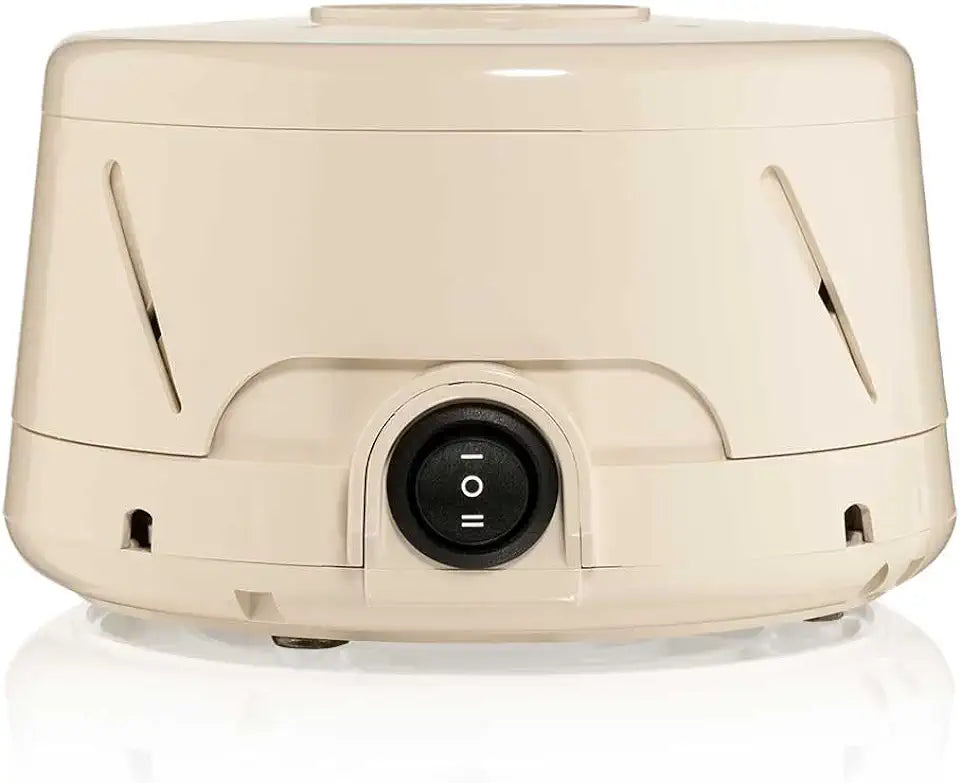 Tan White Noise Machine with Real Fan P2443