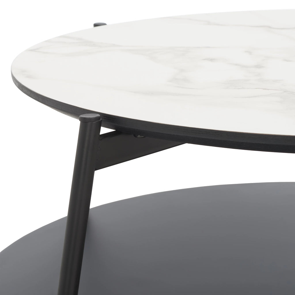 2-Tier Round Coffee Table W726