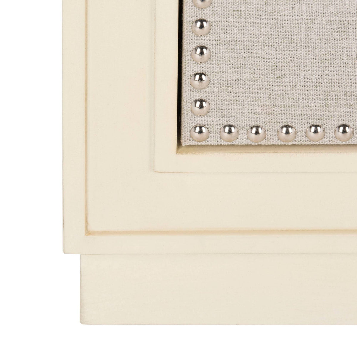 Beige Light Grey 3-Drawer Chest Z219276