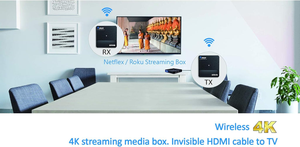 Wireless Pro UltraHD HDMI Extender Transmitter & Receiver Dongle A441071