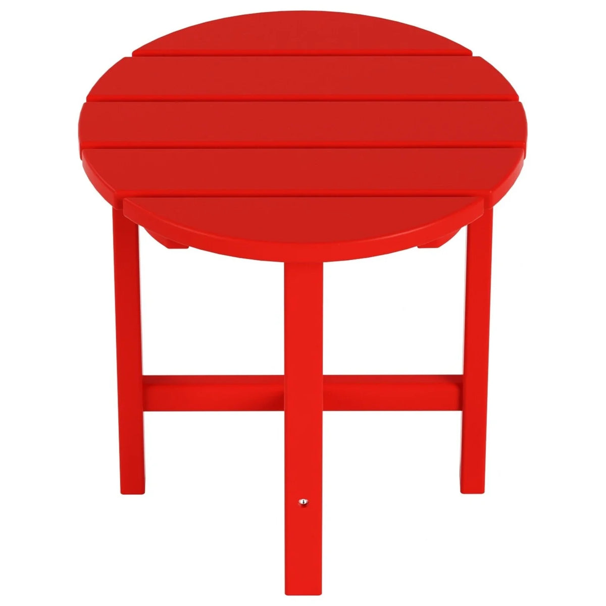 Red 18" Round Side Table T758882