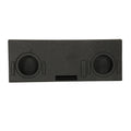 Black 10" Dual Subwoofer Enclosure D809470
