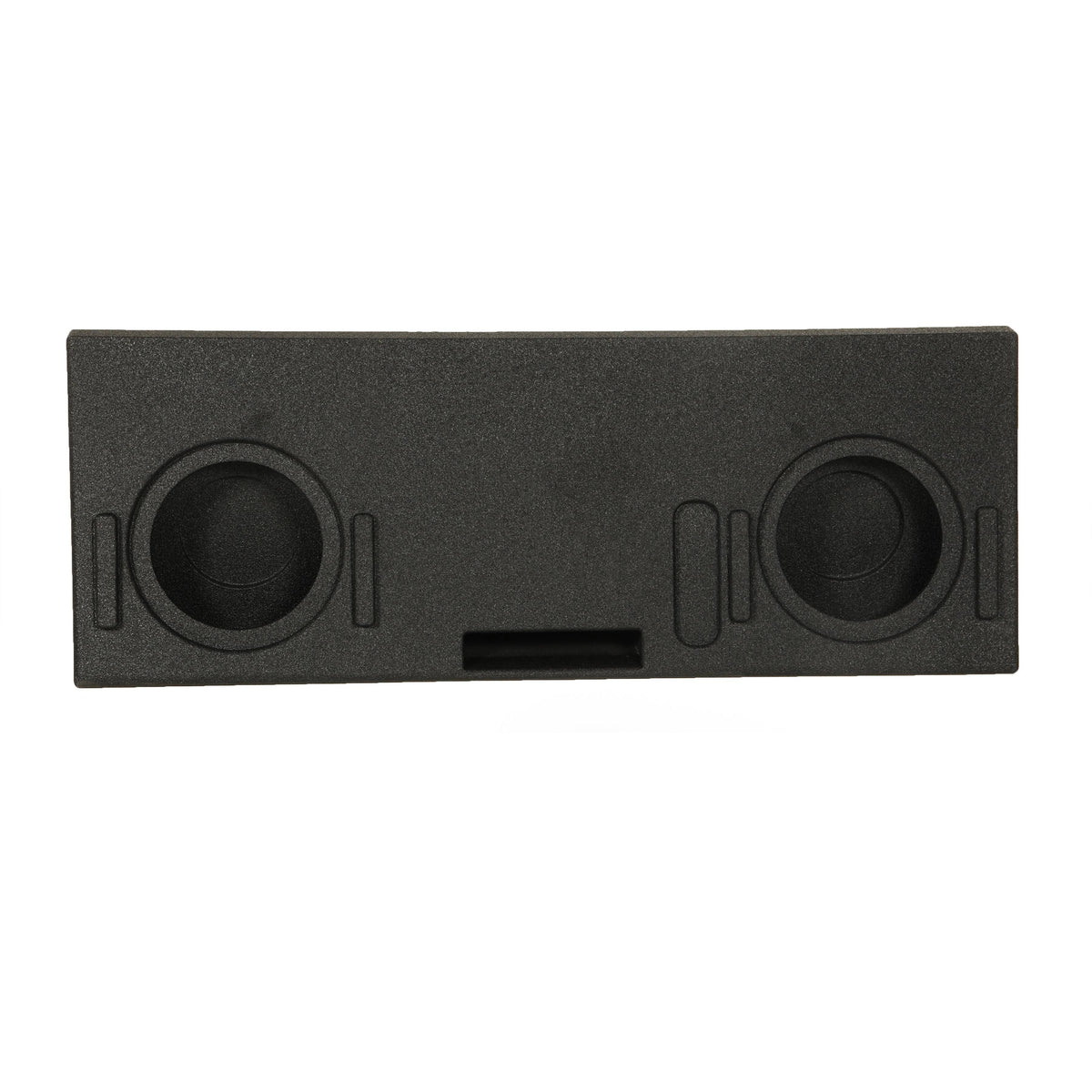 Black 10" Dual Subwoofer Enclosure D809470