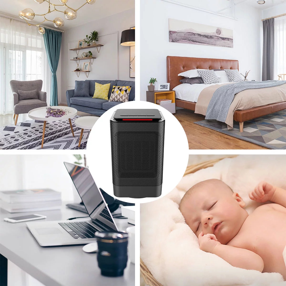 950W/600W Portable Electric Heater B742752