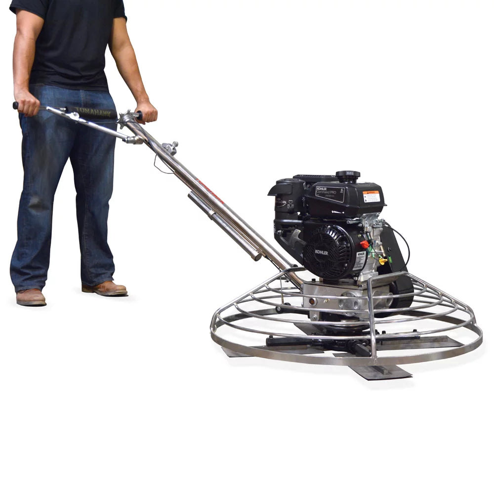 36" Gas Power Trowel with Blades and Float Pan Q354
