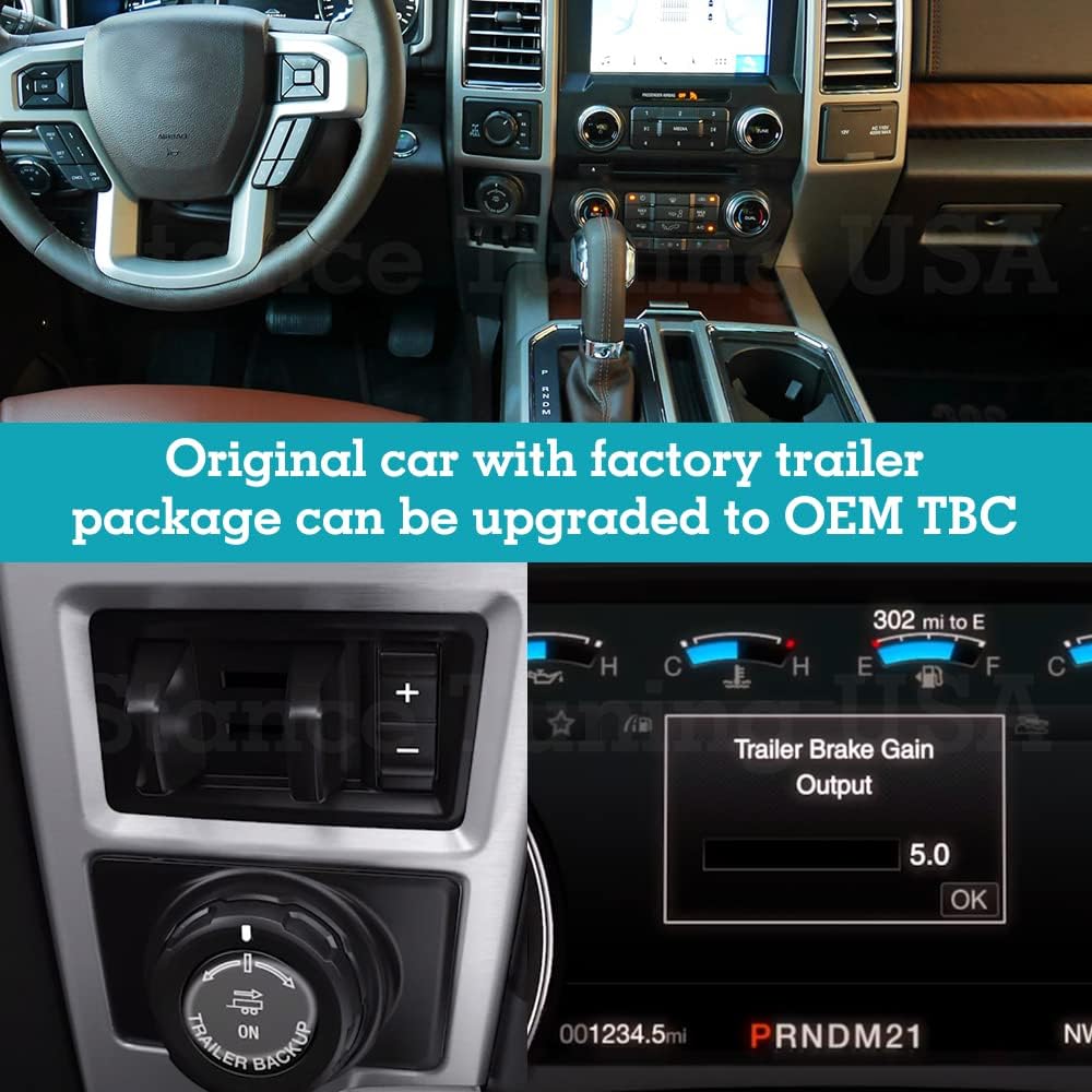 Integrated Electronic Trailer Brake Controller for Ford F150 B25782