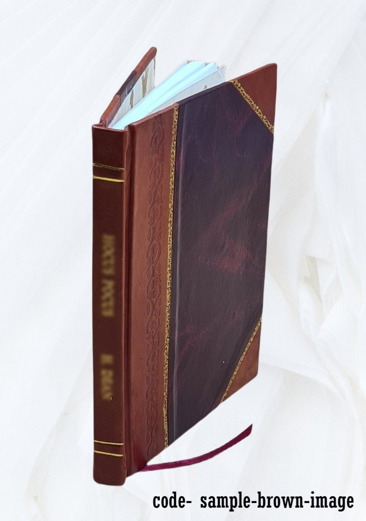 Leather Book D834