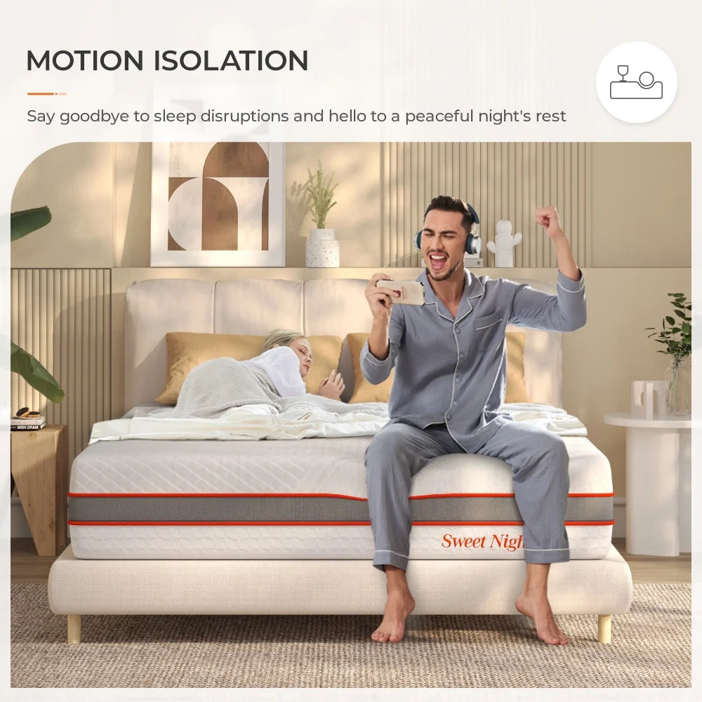 Queen Size Gel Memory Foam Mattress H32031