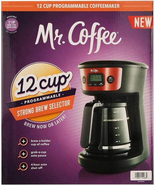 12-Cup Programmable Stainless Steel Coffeemaker F9364