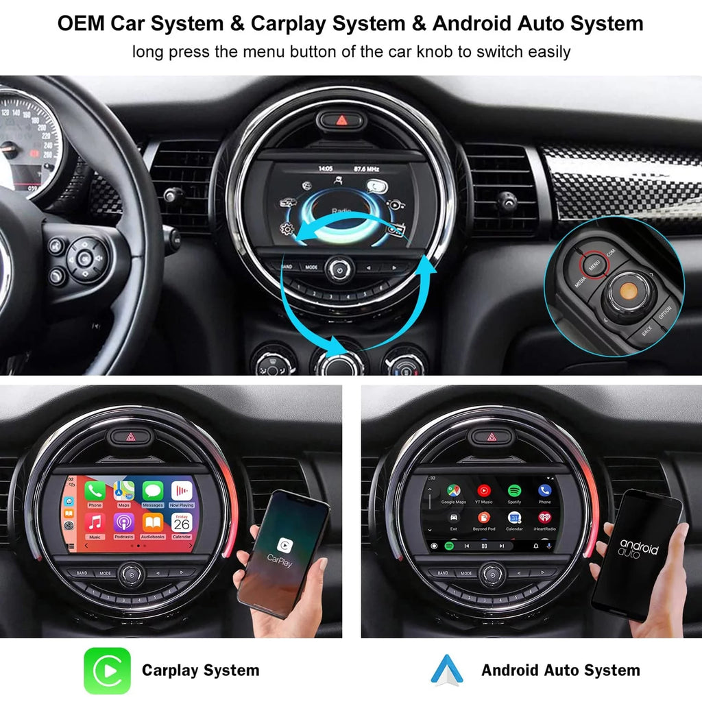 Wireless Carplay Retrofit Kit Decoder for BMW Mini Cooper R357982