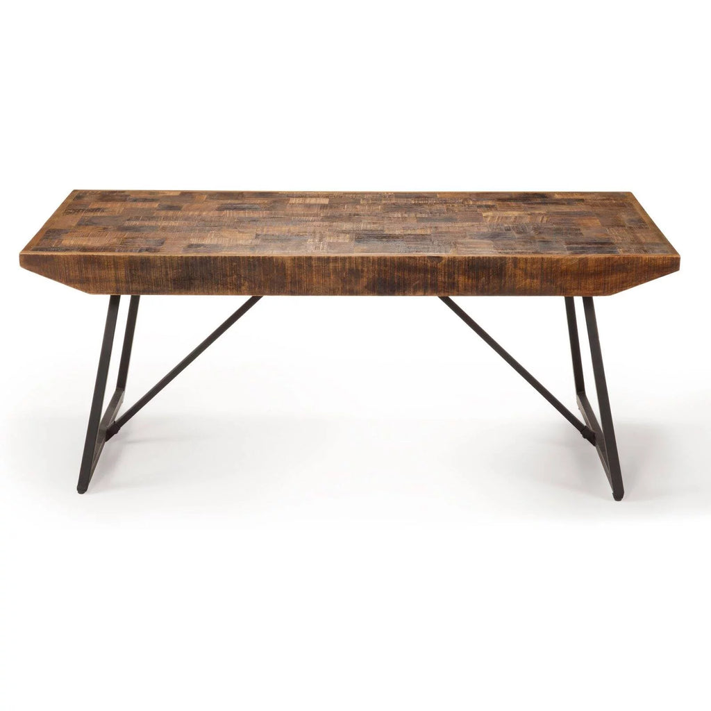 Brown Wood Cocktail Table X50092