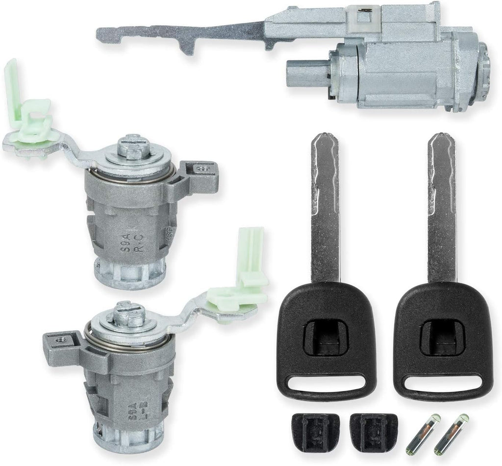 Ignition Switch Cylinder and 2 Door Lock Cylinders With 2 keys Pack of 2 Z855