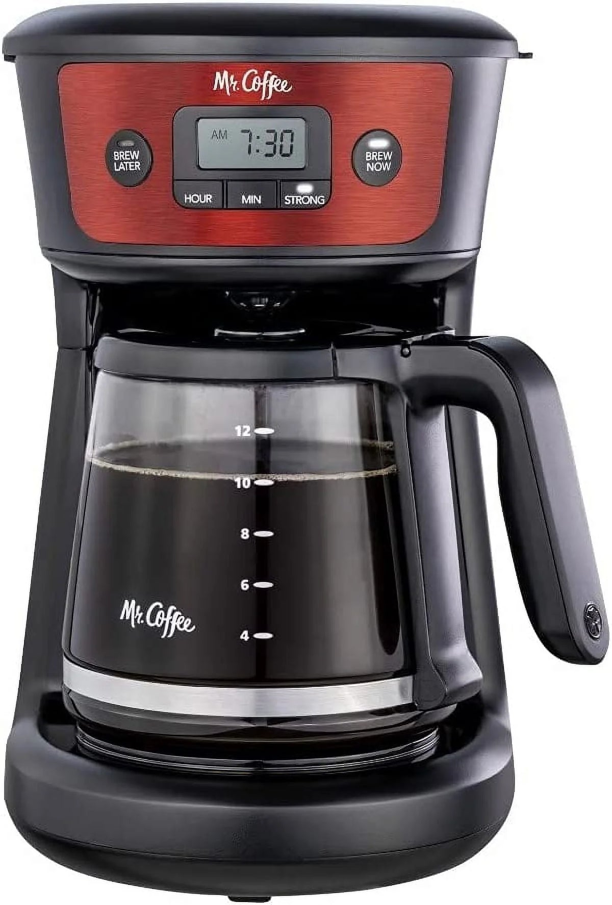 12-Cup Programmable Stainless Steel Coffeemaker F9364
