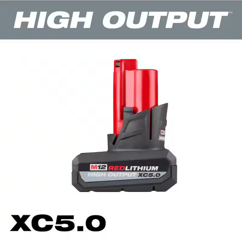 12-Volt Lithium-Ion 5.0 Ah Battery Pack H446