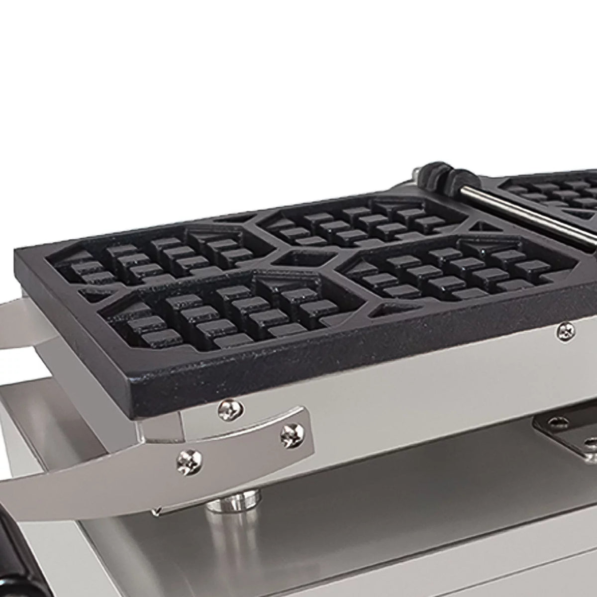 Belgian Waffle Iron 4 Pcs Removable Plates L28495