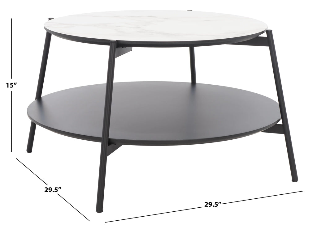 2-Tier Round Coffee Table W726