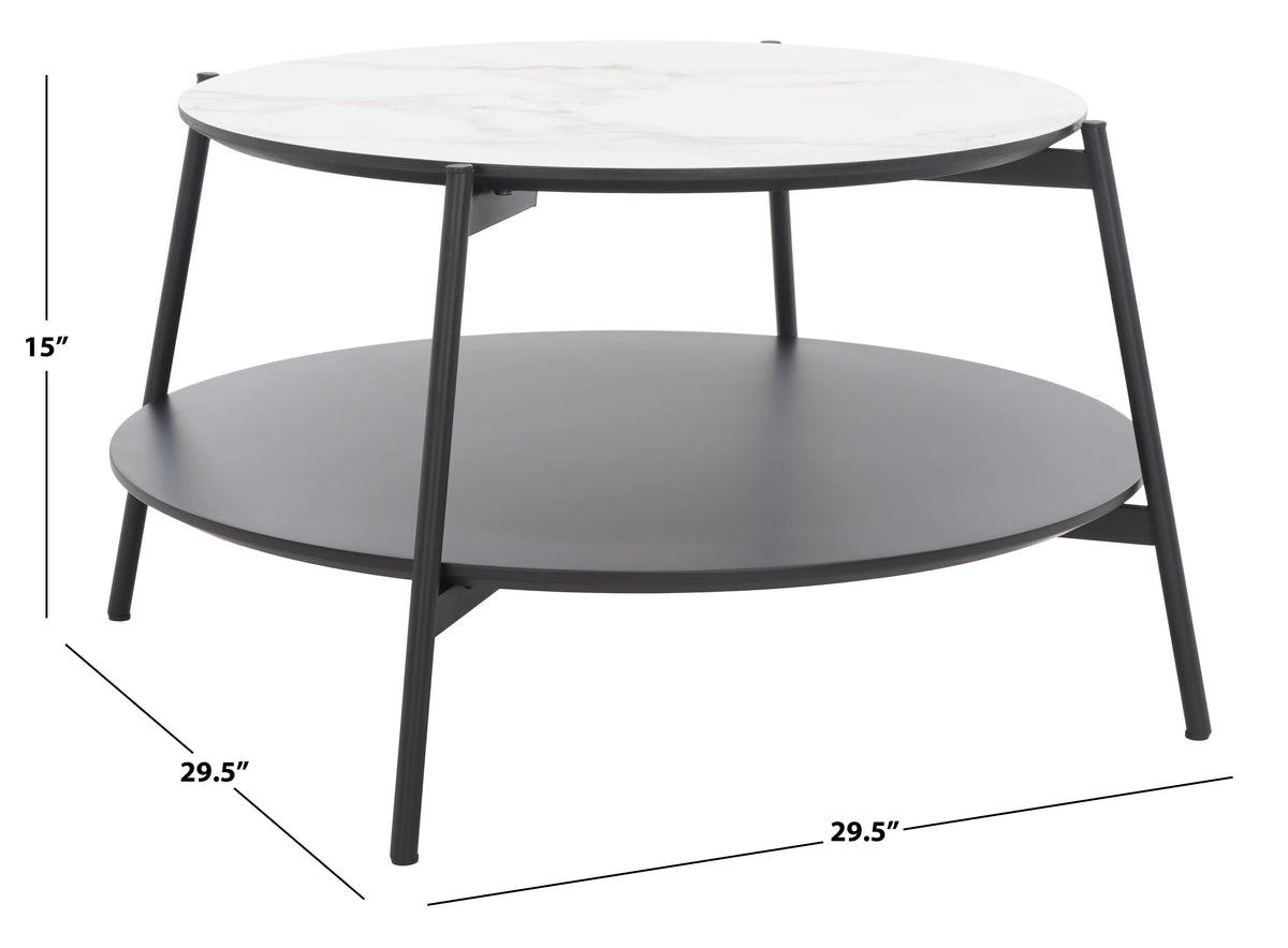 2-Tier Round Coffee Table W726