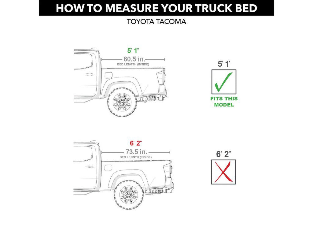 Hard Folding Truck Bed Tonneau Cover L5089