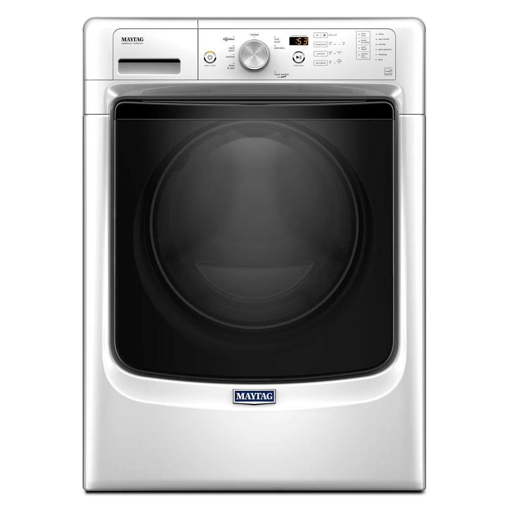 White Front-Loading Washer Y471