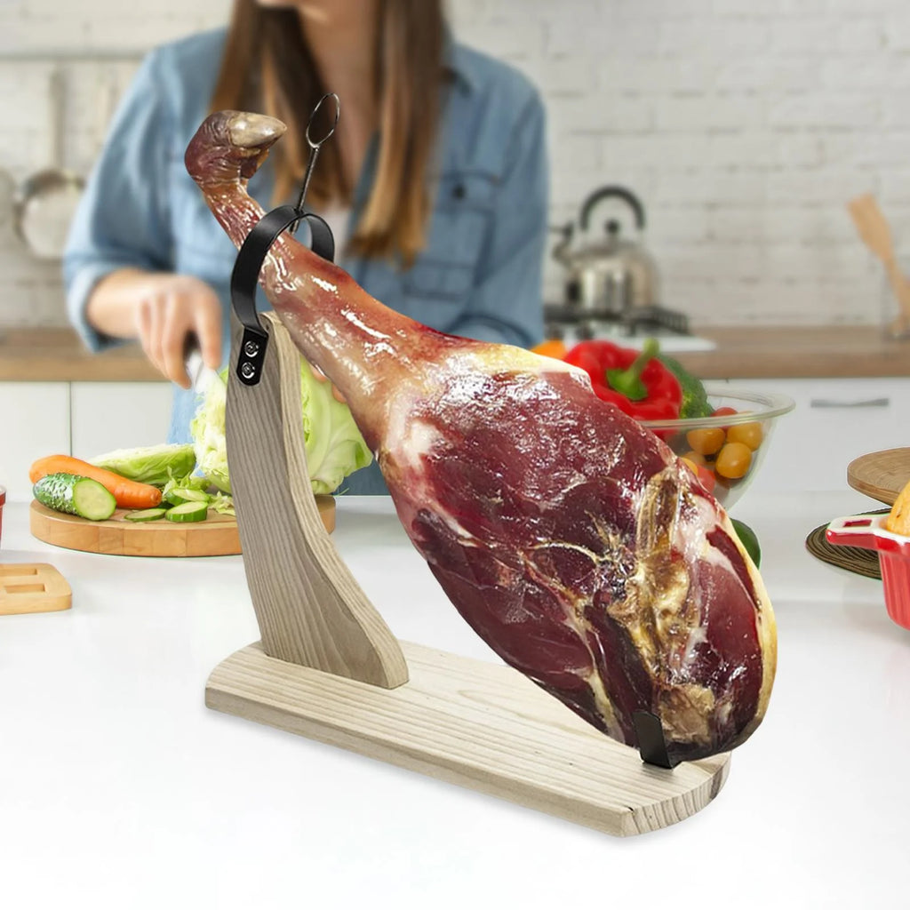 Wood Ham Holder Rack T53288