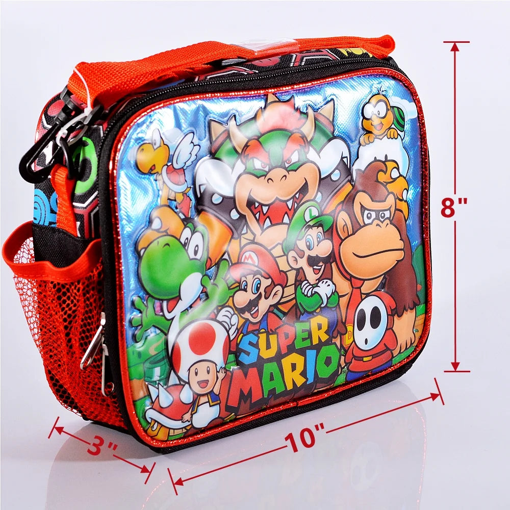 16" School Backpack with Lunch Bag E3452