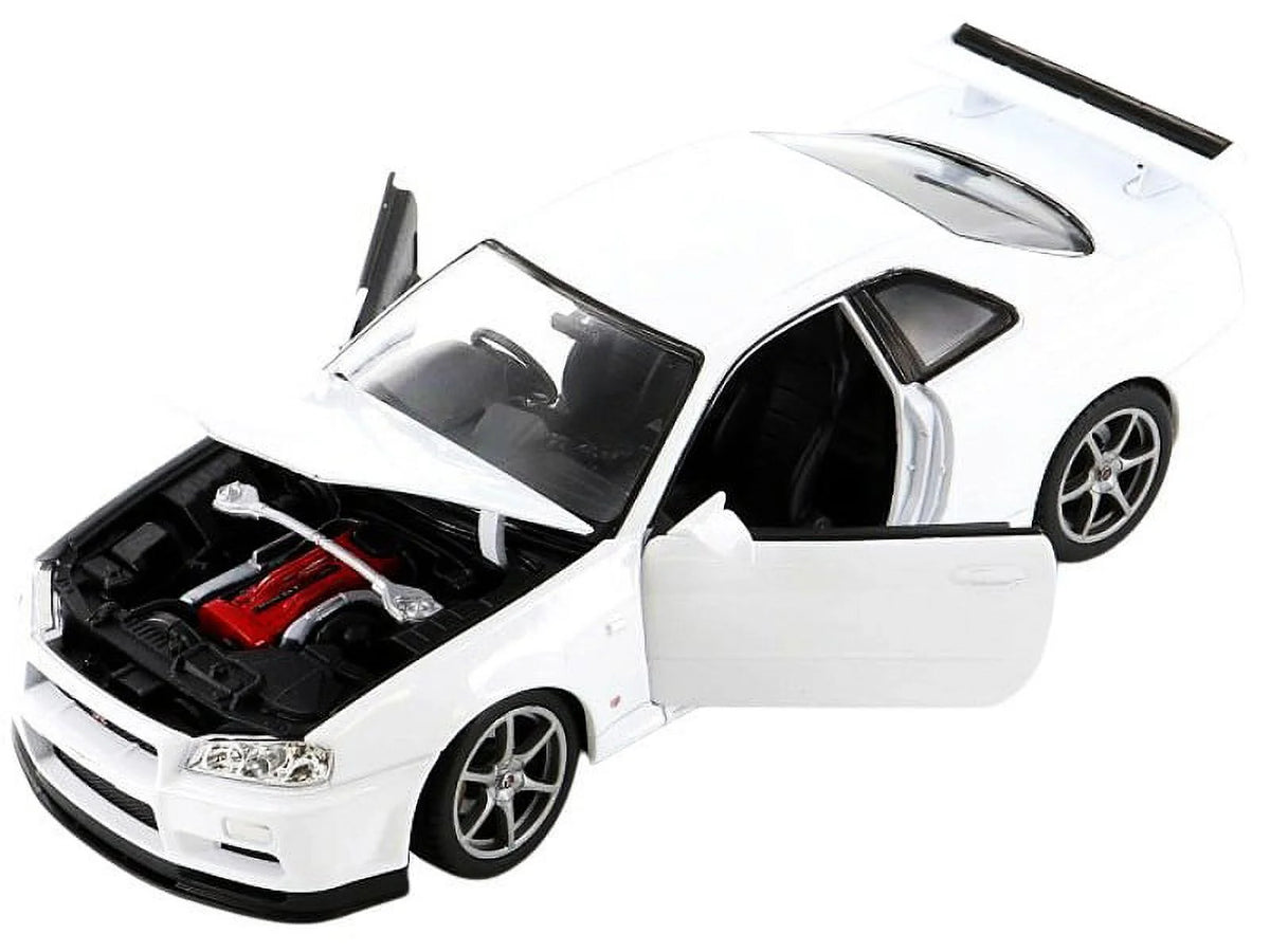 White 1/24 Diecast Model Car F85342